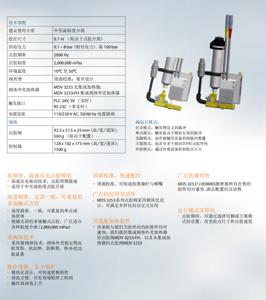 MDS 3253微噴射點膠系統(tǒng)